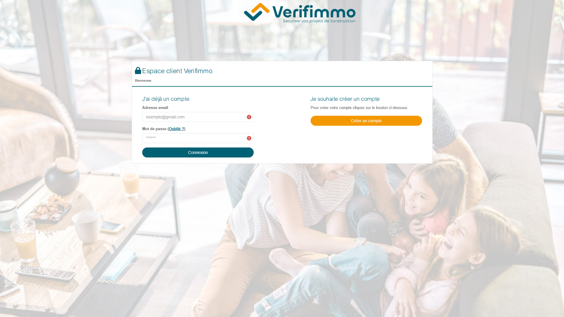 Applications métier sur mesure Extranet Verifimmo par JPCW